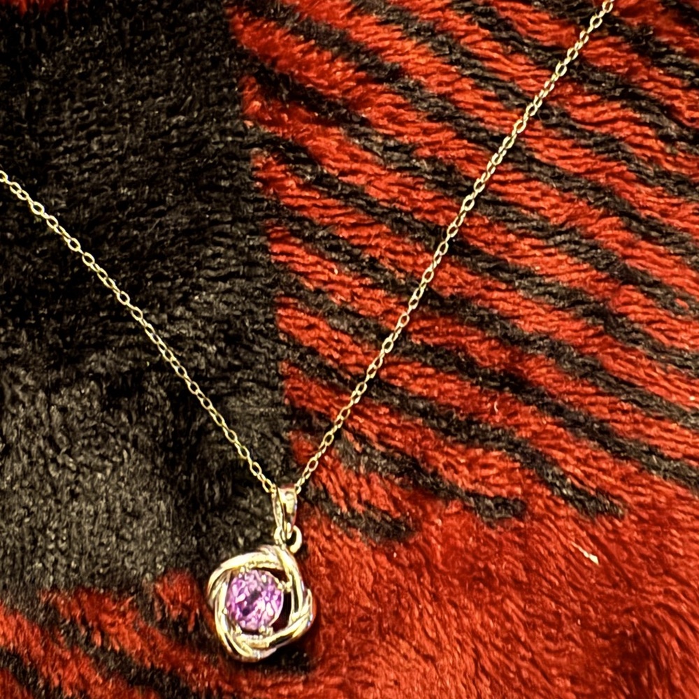 New Alexandrite Gold Necklace